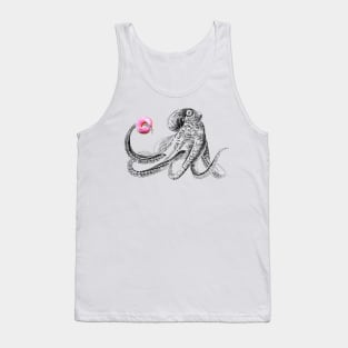 octopus with donut Tank Top